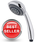 Slice 6 Mode Chrome Shower Head